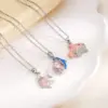 Wholesale Electroplating PVD Coated Real Gold Plated Tortoise Starfish Whale 304 Stainless Steel Copper 304 Stainless Steel Pendant Necklace Necklace