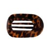 Wholesale Flat Oval Hairpin Back Head Disc Hair Grab Clip Curved Arc Design Elegant Shark Clip Hair Accessories