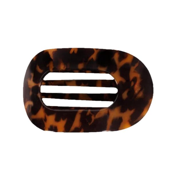 Wholesale Flat Oval Hairpin Back Head Disc Hair Grab Clip Curved Arc Design Elegant Shark Clip Hair Accessories
