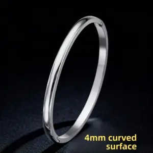40-A-1 Outer Radian Steel 4mm Bracelet