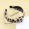 oly-6f5b76dac5531eb591c261abd5349e0a Wholesale valentine's day love hairband wide-brimmed knot high cranial top headband party holiday fabric hair accessories
