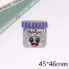 oly-6f6cf2f0b886da696a95c94316e59508 Wholesale loose powder cartoon letter beverage love bag jewelry acrylic pin DIY patch accessories