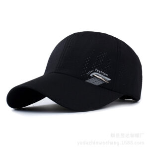 Wholesale Korean version of spring and summer baseball cap outdoor simple sun hat thin material quick-drying cap mesh breathable men's cap