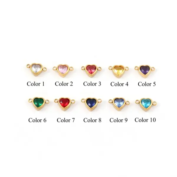 Wholesale Jewelry Elegant Simple Style Heart Shape Artificial Crystal Copper Artificial Crystal Slider Chain Bracelets