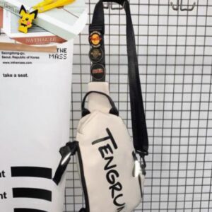 9369 White [three-color badge + Pikachu pendant]]
