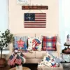 Wholesale Plush Household Pillow Case Featuring American Flag Pattern, Perfect For Independence Day Decor