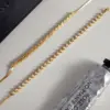 Wholesale Women - Classic Style / 18K Gold 304 Stainless Steel High Gloss Pearl Blade Chain Necklace Combination Geometric Handmade Chain
