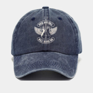 Wholesale European and American Vintage Washed Cotton Baseball Cap for Men, Cross-Border Soft Top Dad Hat with Printed Duckbill Cap