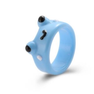 Blue ring (average size 13-14#) no gift box