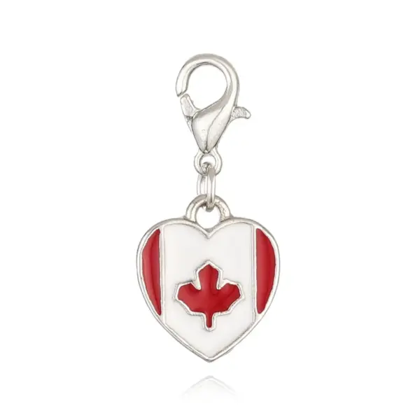 Wholesale 1 Piece Zinc Alloy American Flag Pendant