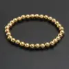 Wholesale Hip-Hop Retro Round 304 Stainless Steel Bracelets In Bulk