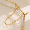 oly-70954a2ae71c4dd040aa248fb130aa89 Wholesale 304 Stainless Steel Solid Color Ion Plating (IP) 18K Gold Plated Simple Style IG Style Waterproof Non Tarnish Cable Chain Gold Chain Bracelet