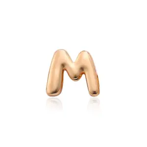 Rose Gold Letter M