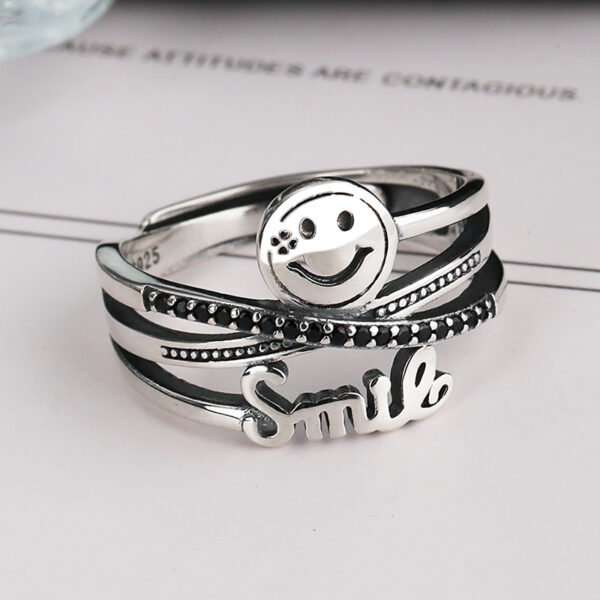 oly-7111e3861ed32fd9aa87388f77a3099a Wholesale Celena 925 Silver Couple Ring Fashion ins Personality All-match Retro Thai Silver Ring Tanabata Valentine's Day Ring