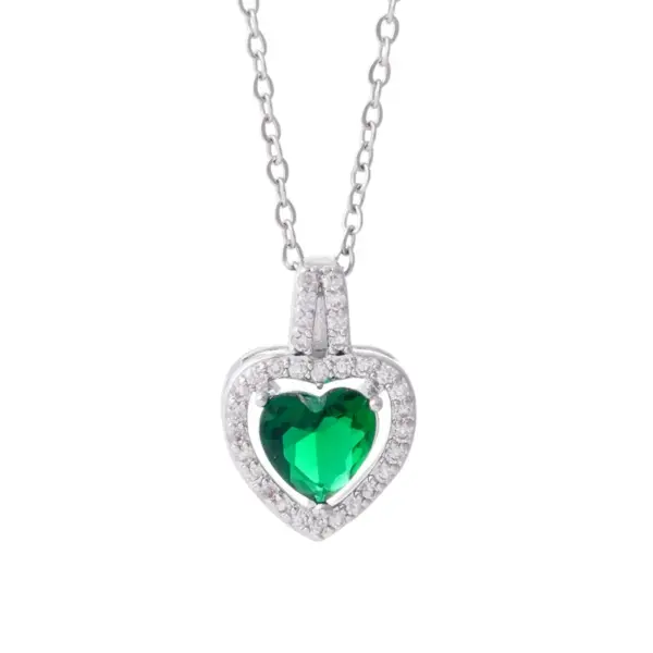 oly-71700087b76b90e0e6cd387e0845e56e Wholesale PVD Coated Real Gold Plated Heart Shape 304 Stainless Steel Copper Glam Waterproof Non Tarnish Earrings Necklace
