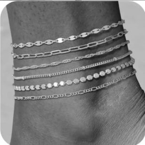 24 anklet silver