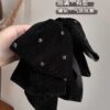 oly-717c9f172a19487bca95d1c8a048e015 Wholesale French High-grade Velvet Bow Grab Clip Style Head Refined Hairpin Shiny Rhinestone Elegant Headwear