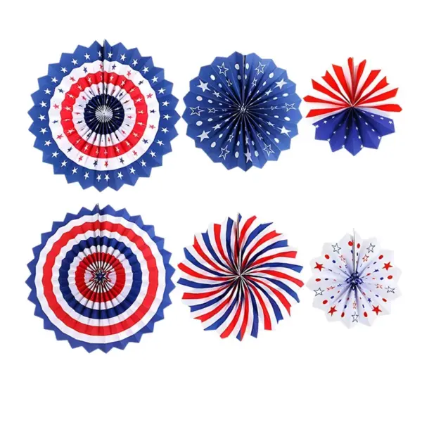 Wholesale Independence Day Party Paper Flag For Festive Tablecloth Decoration