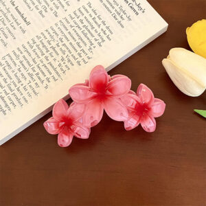 11cm three flowers [red]