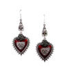 oly-71c388f3e60dbdb0db760b87e7308eb1 Wholesale jewelry dark gothic punk wind field rose heart-shaped Blood Devil eye drop oil bat earrings