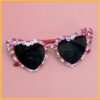 oly-71eb58d825de896eb4d74c3b7342d346 Wholesale I Love You Peach Heart Sunglasses Valentine's Day Party Confession Love Proposal Party Funny Sunglasses Glasses