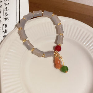 18# bracelet-silver-gourd