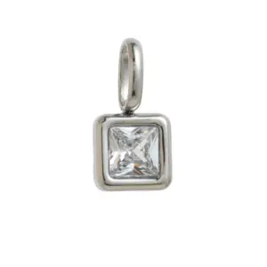 April Pendant-Steel Color