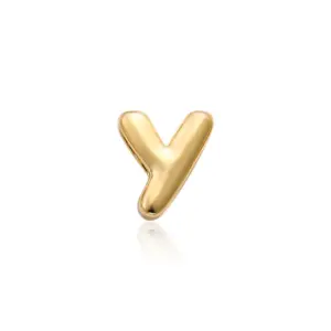 Gold Letter Y