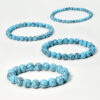 Wholesale Bohemian classic retro style single circle blue turquoise bracelet beads turquoise bracelet hand jewelry