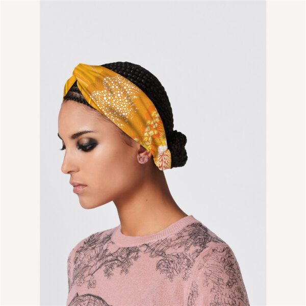 oly-72f75ea0150dd551742c18280c57679e Wholesale Headscarf Versatile Cross Headband Imitation Silk Adjustable Heart-Shaped Elastic Printed Hair Accessories for Women with High-End Feel