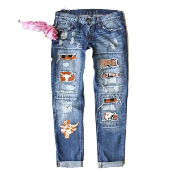 oly-732bcac4c9d410e7b0fa83a860f27a71 Wholesale Fashion Women’s Mid-waist straight jeans women’s ripped fashion printed jeans Women’s