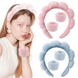 Wholesale Women's Sponge Hair Band Korean Golden Velvet European and American Headwear High Headwear Cloud Hair Band