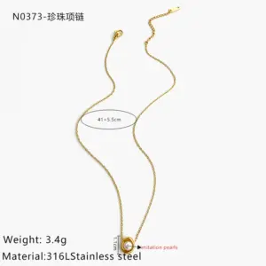 Pearl Necklace / Average Size