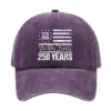 Wholesale United States Unisex Baseball Cap In Grey Cotton With Printing, Perfect For Independence Day Celebrations