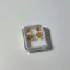 Wholesale PVD Coated 18K Gold Plated Heart Shape Ball 304 Stainless Steel Sweet Waterproof Non Tarnish Cartilage Earrings
