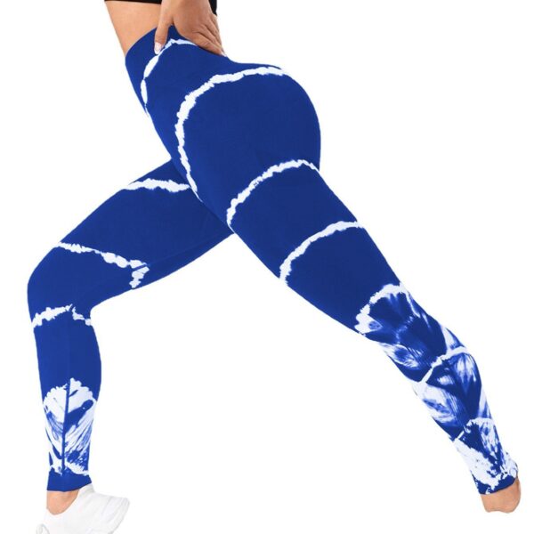 oly-73d9d73f31be52245b74b40461f403b7 Wholesale Explosions Tie-dye Stripe Seamless Yoga Pants Hip-lifting Sports Running Fitness Pants Quick-drying Sports Pants for Women