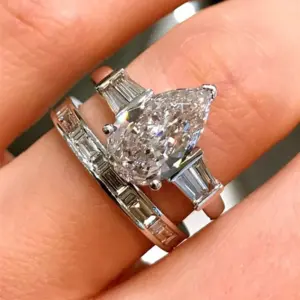 Wholesale Jewelry Simple Style Shiny Geometric Copper Rings