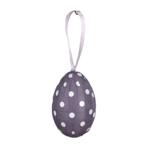 4*6cm paper-wrapped egg easter egg polka dot purple 1 piece