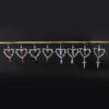 oly-7453e9e99c6b7c7ebbe2011336867e3e Wholesale Personalized Thorns Love Earrings Women’s Earrings Punk Gothic Vintage Cross Drop Earrings