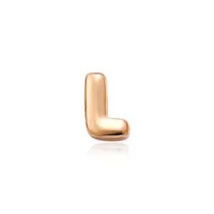 Rose Gold Letter L