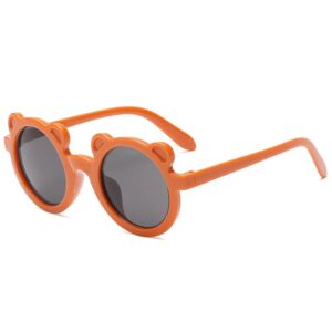 (Bear) orange frame gray slice
