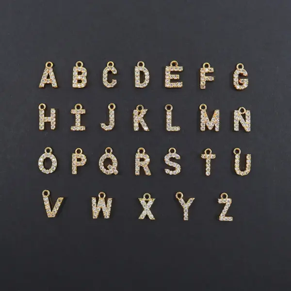 Wholesale Jewelry Simple Style Classic Style Letter Eye 201 Stainless Steel Copper Zircon Lip Chain Cable Chain Pendant Necklace