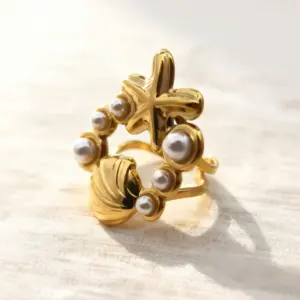 18K Gold / Adjustable Opening