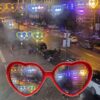 oly-752bb1afe0d2847ee6d0e65f68482ed4 Wholesale Style Love Light Special Effect Glasses Valentine's Day Gift Peach Heart Change Love Creative Glasses