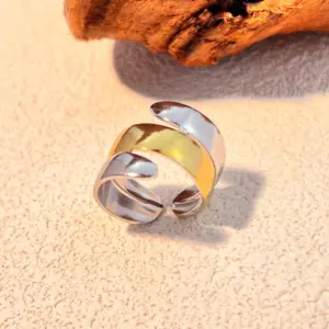 Gold and Steel Color / One Size / JZ-Ys486-1