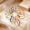 Wholesale Stainless steel colorfast jewelry, titanium steel four-leaf clover bracelet