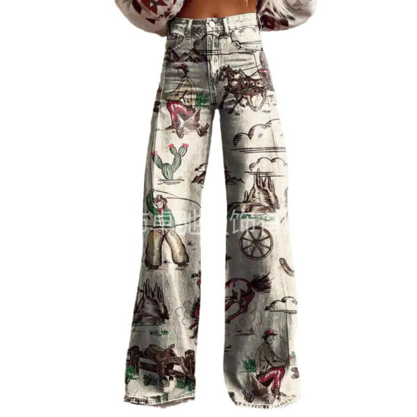 Wholesale plus size Women’s Casual Pants Thin Imitation Jeans