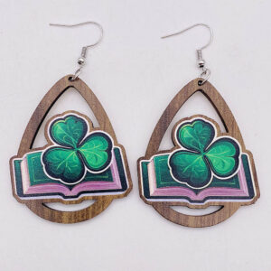 JE1207C / Wooden earrings