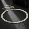 oly-75e5baee1c1f42b62e9c6dee2c97b119 Wholesale promotion personality necklace fashion simple double-layer rhinestone necklace adjustable collar necklace