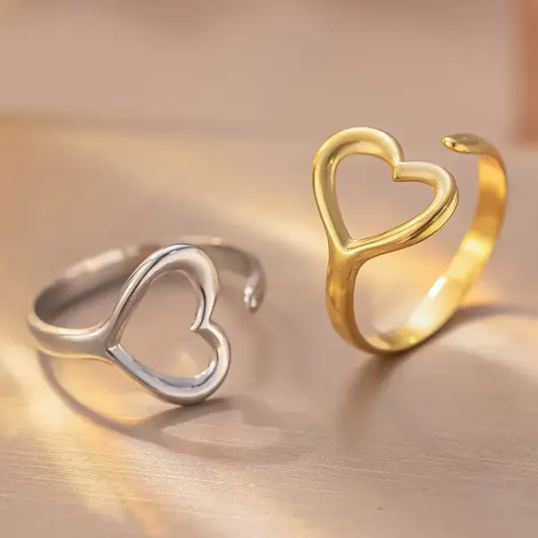 Wholesale Personalized Diamond Pattern Coffee Bean Texture Ring Batch Hammered Texture Individual Style Titanium Steel Couple Rings